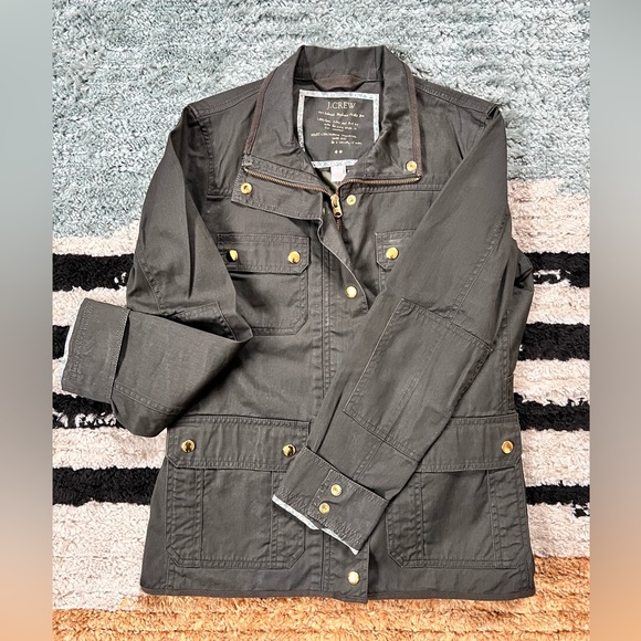 JCrew Factory Relaxed Boyfriend Fit Field Jacket - Picture 2 of 4